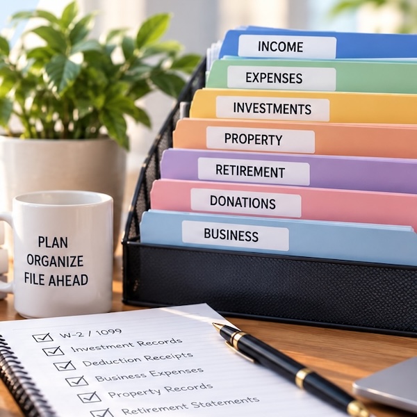 Tax Documents You Should Start Organizing Now